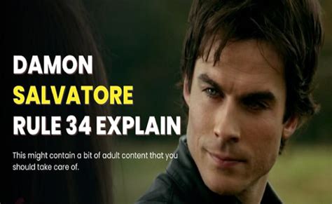 damon slavatore rule 34|The Intriguing World of Damon Salvatore 34